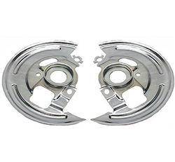 1969 - 1972 Chevelle Front Disc Brake Backing Plates, Zinc Plated with ...