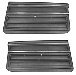 1968 Nova Front Door Panels Set with the Deluxe or Factory Custom ...