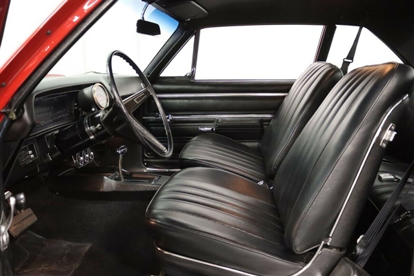 1968 Nova Interior Kit For Front Bucket Seat Covers With The Deluxe Or