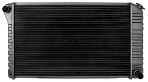 1968 - 1972 Chevelle Radiator, 4 Core Copper Brass, Automatic ...